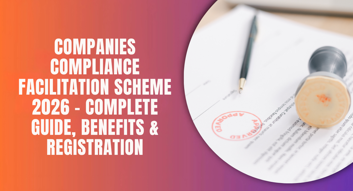 Companies Compliance Facilitation Scheme 2026